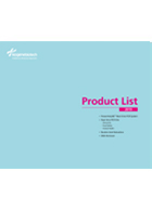 2019 Product List